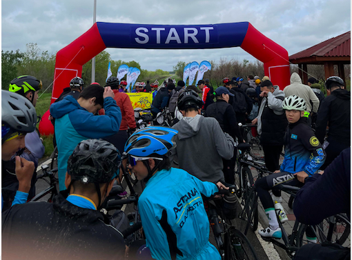 Свыше 500 участников собрал массовый велопробег в Астане