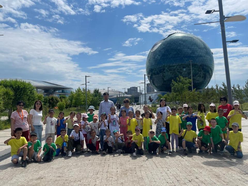 Астанада балаларға арналған мерекелік іс-шара ұйымдастырылды