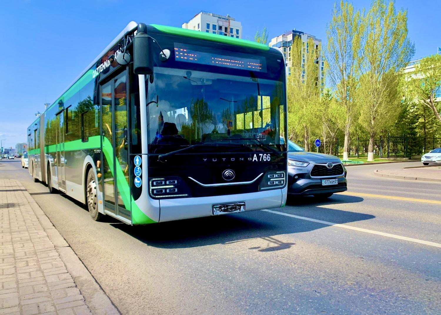 Астанада бірқатар автобустың қозғалыс бағыты өзгерді