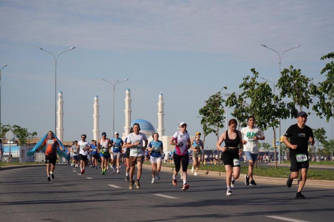 Astana Half Marathon: какие улицы перекроют в столице на время забега