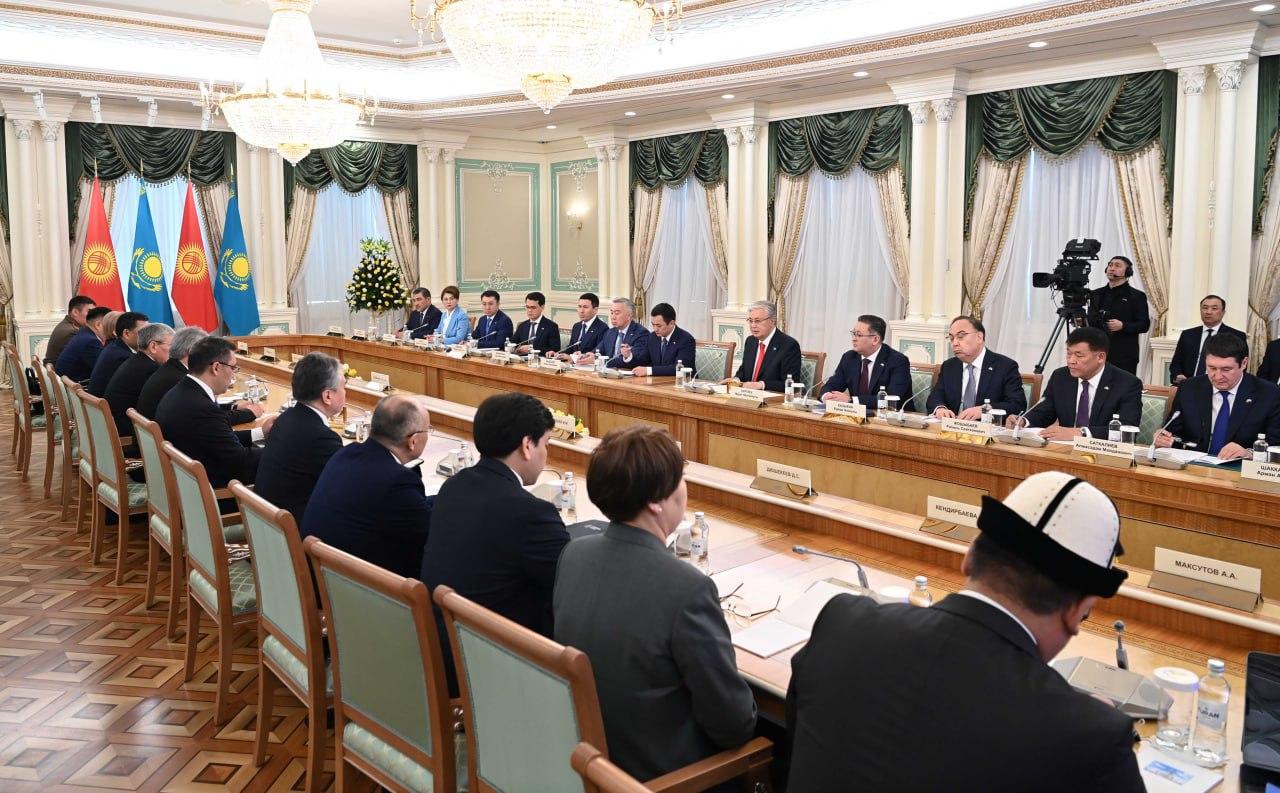 Казахско-кыргызские взаимодействия развиваются в духе стратегического партнерства - Президент