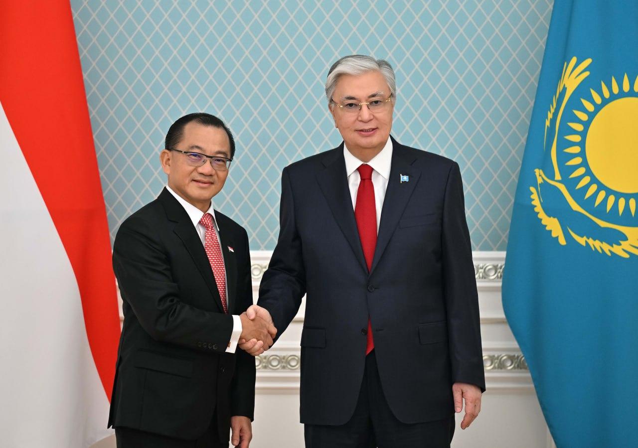 Сингапур инвестировал в Казахстан 1,4 млрд долларов - Глава государства