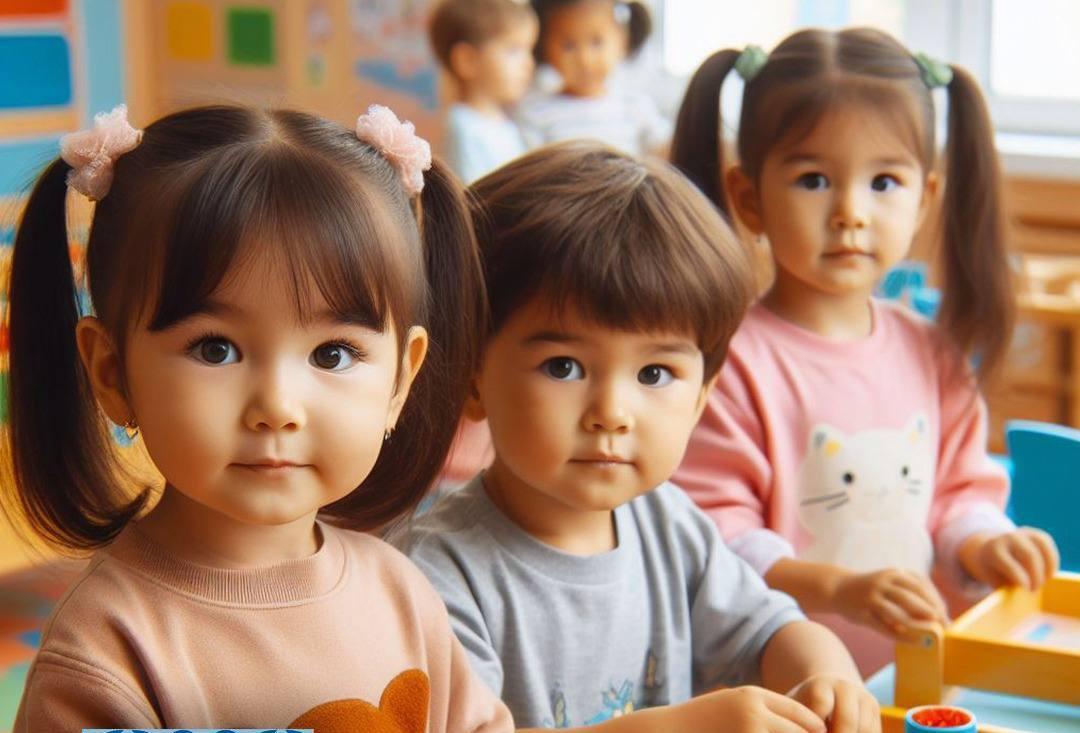 В государственных детских садах улучшают условия обучения и воспитания малышей