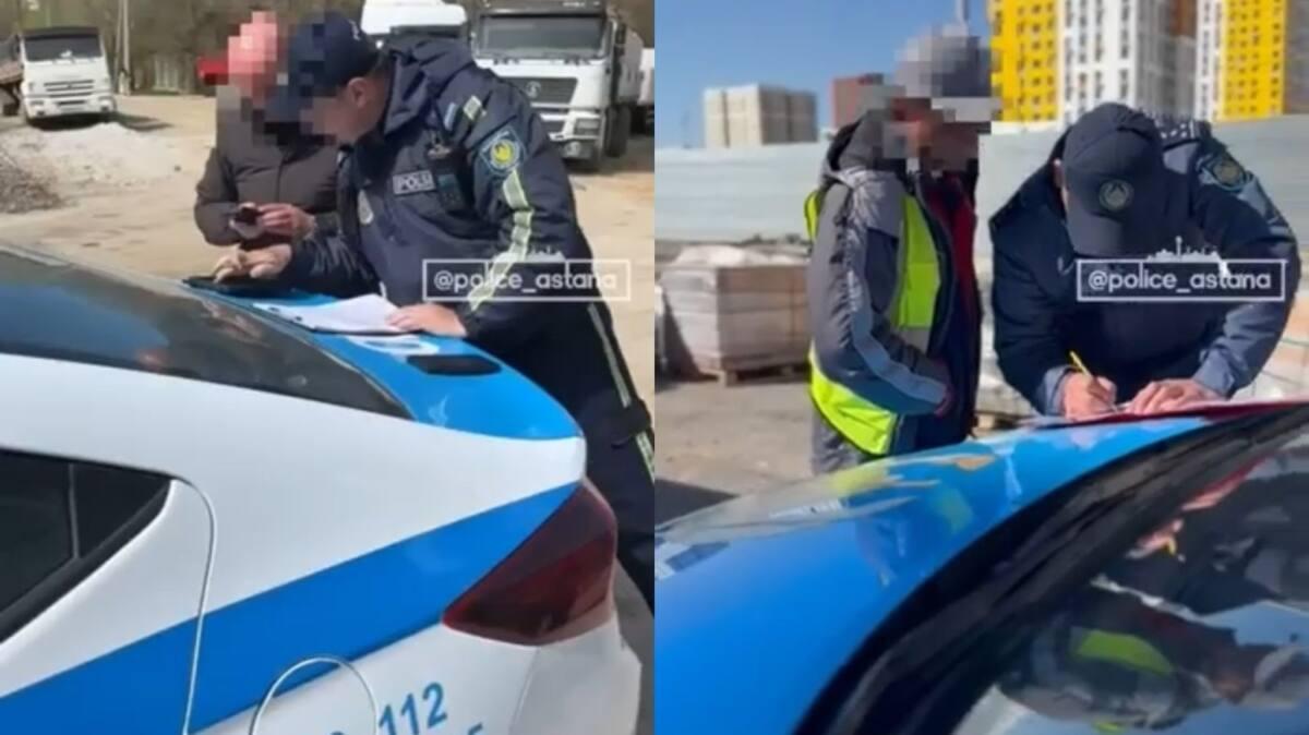 Астаналық полицейлер «Таза Қазақстан» акциясын өткізіп жатыр