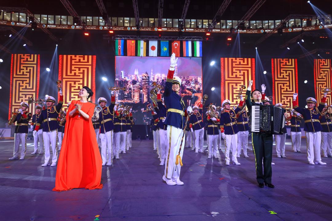 Астанада халықаралық әскери-музыкалық фестивальдің гала-концерті өтті